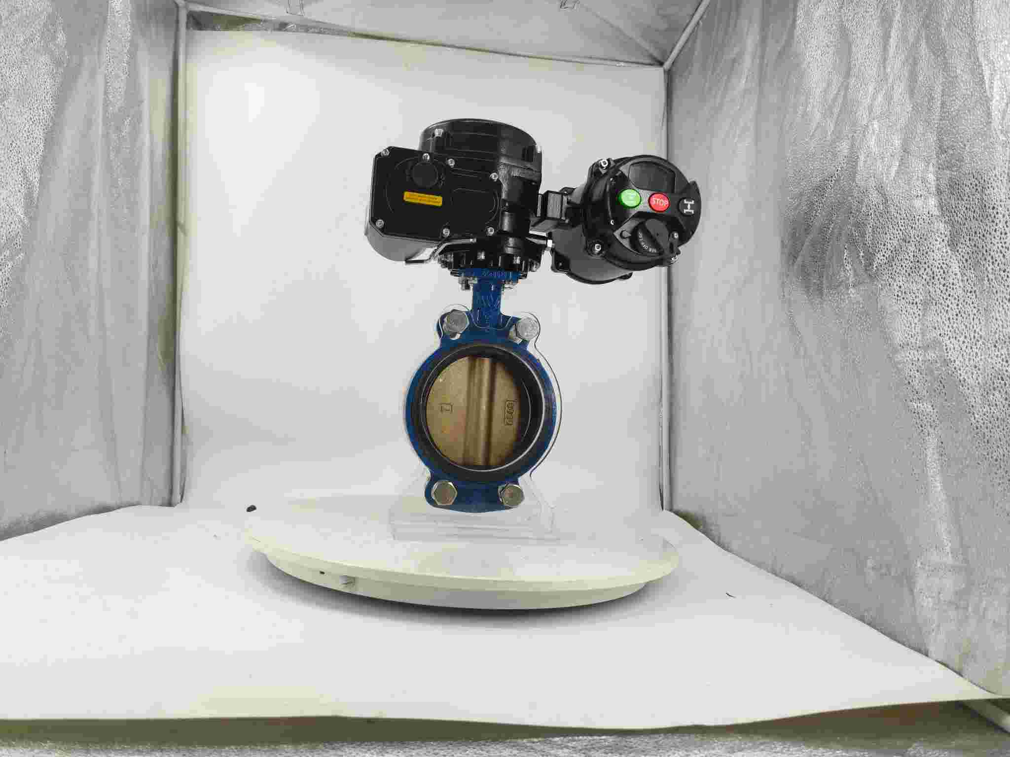 Fabricante OEM de válvulas de mariposa eléctricas a prueba de explosiones