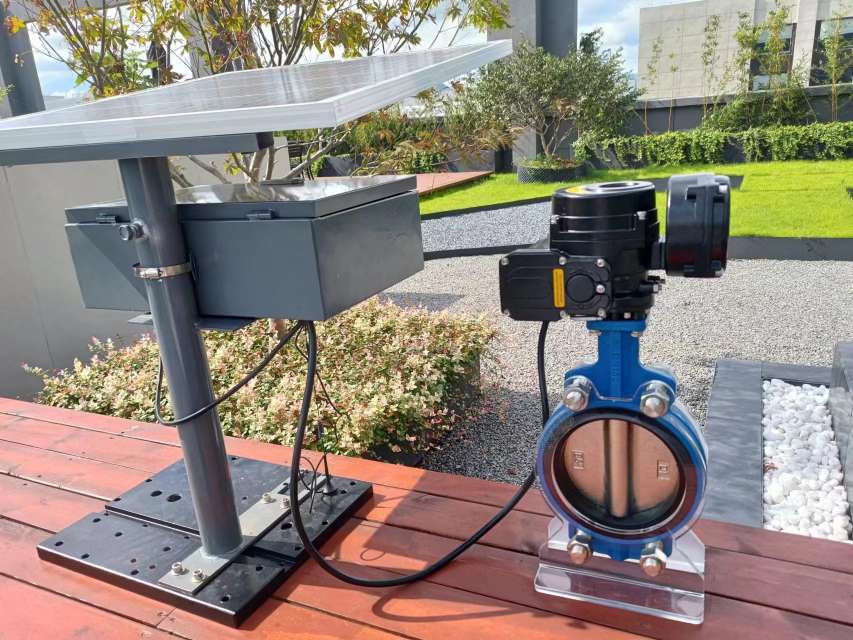 Actuador eléctrico solar de control inteligente de batería de litio