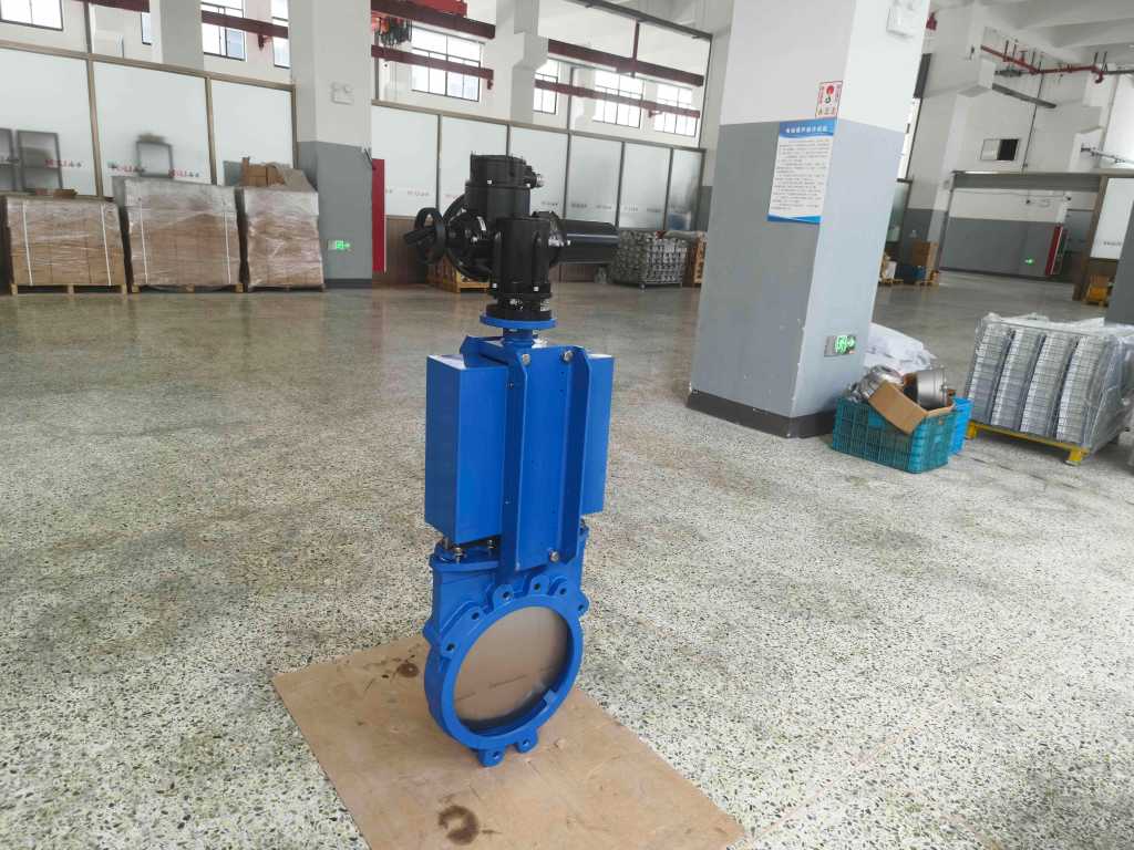 Válvula de compuerta plana eléctrica a prueba de explosiones