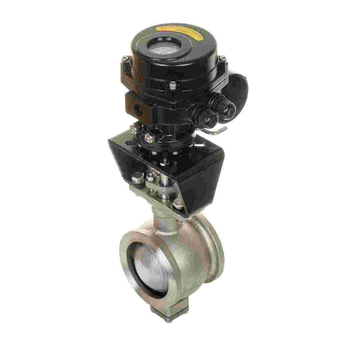 Válvula de bola en V eléctrica de litio